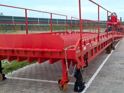 Niezwykły projekt specjalny rampy załadunkowej i platformy dla ciężkich maszyn Niezwykły projekt specjalny rampy załadunkowej i platformy dla ciężkich maszyn